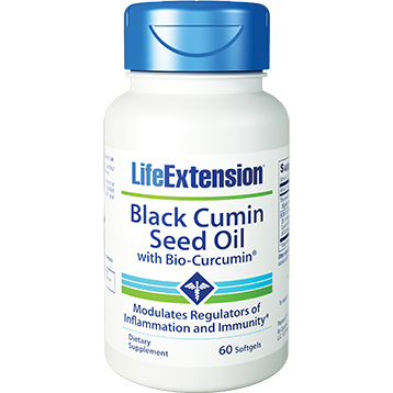 Life Extension Black Cumin Seed w/BioCurcumin 60gels