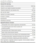 Life Extension Anti-Alcohol Antioxidants with HepatoProtection Complex 60 Capsules
