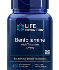 Life Extension Benfotiamine with Thiamine