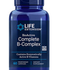 Life Extension BioActive Complete B-Complex 60 Vegetarian Capsules