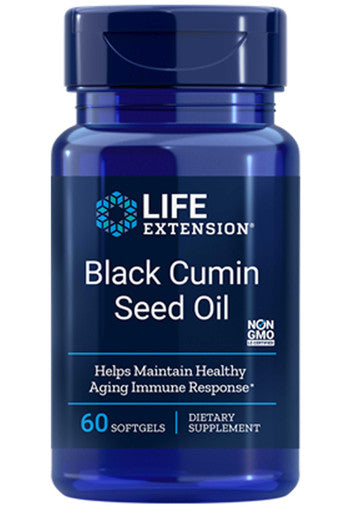 Life Extension Black Cumin Seed Oil 60 Softgels