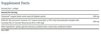 Life Extension Black Cumin Seed Oil with Bio-Curcumin