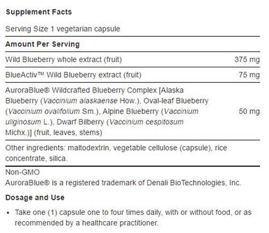 Life Extension Blueberry Extract