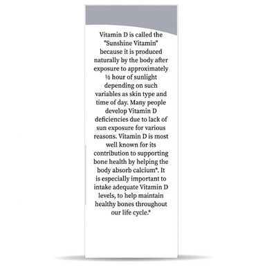 Nature's Answer Liquid Vitamin D3 Drops 4000 IU 0.5 oz