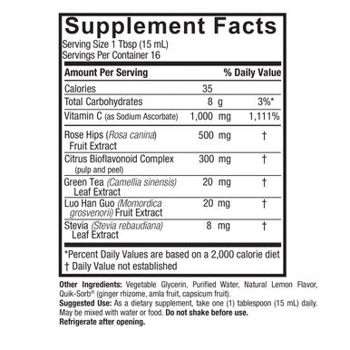 Nature's Answer Vitamin C Liquid High Potency Formula 8 oz