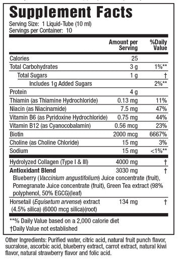 Applied Nutrition Liquid Collagen Skin Revitalization 10 Count 3.35 Fl Oz (2 Pack)