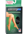 Loving Comfort Legs Fashion Knee High Stockings Sheer Moderate Compression Black X-Large, 1 Each By Scott Specialties