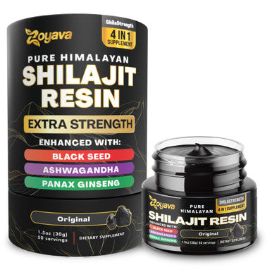 Zoyava PureHimalayan Shilajit Resin Blend Honey Flavors