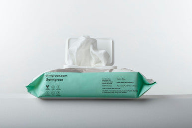 Attn Grace Organic Flushable Wipes