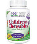 Childrens Chewables Multi Vitamin Mineral Natural Fruit