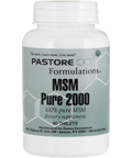MSM Pure 2000 mg 60 tabs by Pastore Formulations