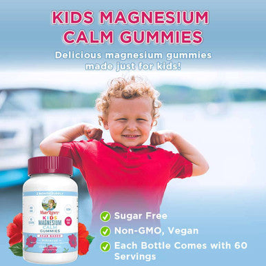 MaryRuth Organics Kids Magnesium Calm Gummies