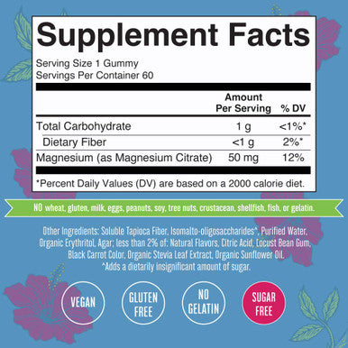 MaryRuth Organics Magnesium Calm 60 Gummies