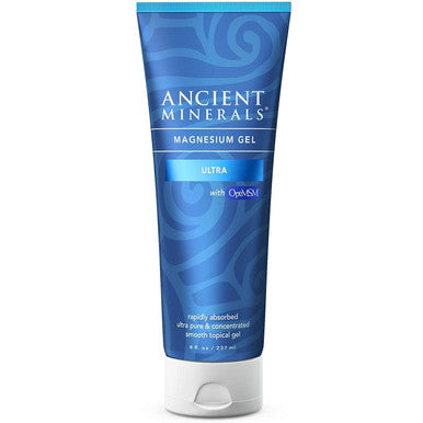 Ancient Minerals Magnesium Gel Ultra With OptiMSM 8 Oz
