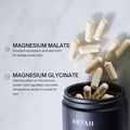 Artah Essential Magnesium HIGH POTENCY MAGNESIUM GLYCINATE + MALATE - 60 Caps