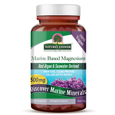 Nature's Answer Plant Based Mag Caps 500 Mg 90 ct
