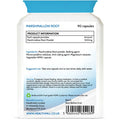 Marshmallow Root 500mg 90 Capsules (V) .(not Tablets) Vegan. Made in The UK by Health4All