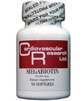 Ecological Formulas Megabiotin 10000 mcg 50 Softgels