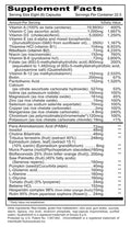 Priority One Mens Complete No Iron 180 Capsules