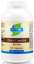Priority One Mens Complete No Iron 180 Capsules