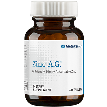 Metagenics- Zinc A.G. 20 mg 60 tabs