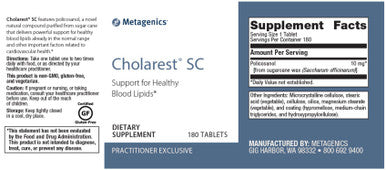 Metagenics Cholarest SC