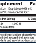 Metagenics D3 Liquid