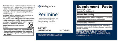 Metagenics Perimine