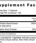 Milk Thistle and Dandelion 120 caps by BioActive Nutrients