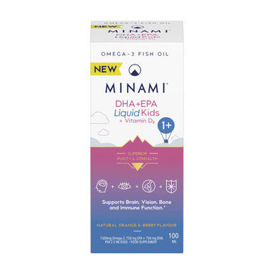 Minami DHAEPA Liquid Kids Vitamin D3 100ml