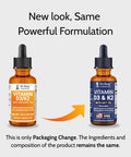 Dr. Berg's Liquid Vitamin D3 with K2 Zinc & MCT Oil Vitamin D3 K2 Drops for Kids and Adults - 1 Fl Oz