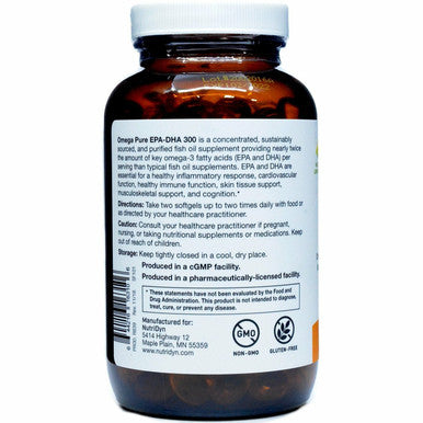 Omega Pure EPA-DHA 300 270 Softgels by Nutri-Dyn