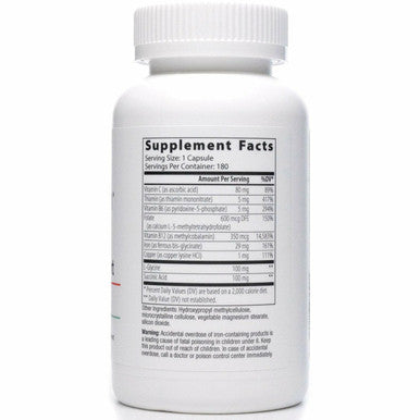 Iron Support 180 capsules by Nutri-Dyn