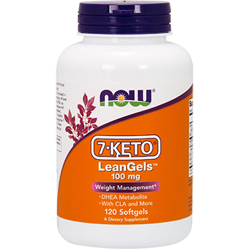 NOW 7KETO LeanGels 100 mg 120 softgels