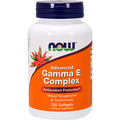 NOW Advanced Gamma E Complex 120 softgels