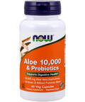 NOW Aloe 10000 Probiotics 60 vegcaps