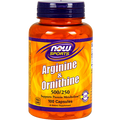 NOW Arginine Ornithine 500/250 100 caps