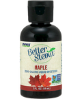 NOW Better Stevia Liquid Maple 2 fl oz