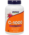 NOW C1000 with Rose Hips 250 tablets