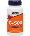 NOW C500 with Rose Hips 100 tabs
