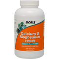 NOW Calcium Magnesium 240 softgels