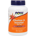 NOW Choline Inositol 500 mg 100 caps