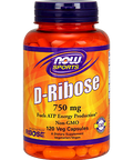 NOW DRibose 750 mg 120 vcaps