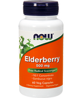 NOW Elderberry Extract 500 mg 60 vegcaps