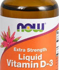 Vitamin D3 Liquid, Extra Strength 1 fl oz (NOW Foods)