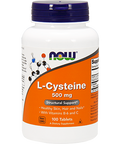 NOW LCysteine 500 mg 100 tabs
