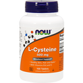 NOW LCysteine 500 mg 100 tabs