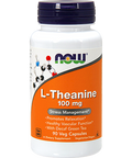 NOW LTheanine 100 mg 90 vegcaps