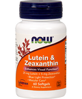 NOW Lutein Zeaxanthin 60 softgels