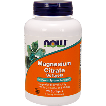 NOW Magnesium Citrate 90 softgels